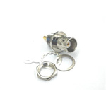 RS PRO, jack Panel Mount BNC Connector, 50Ω, Straight Body