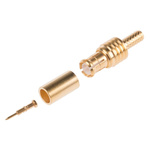 Radiall, Plug Cable Mount MCX Connector, 50Ω, Crimp Termination, Straight Body