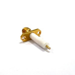 RS PRO, jack Flange Mount SMA Connector, 50Ω, Solder Termination, Straight Body