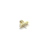 RS PRO, jack Flange Mount SMA Connector, 50Ω, Solder Termination, Straight Body