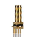 RS PRO, jack Panel Mount SMA Connector, 50Ω, Solder Termination, Straight Body