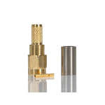 RS PRO, Plug Cable Mount SMA Connector, 50Ω, Crimp Termination, Straight Body