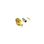 RS PRO, Plug Cable Mount SMA Connector, 50Ω, Crimp Termination, Straight Body