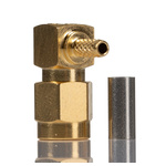 RS PRO, Plug Cable Mount SMA Connector, 50Ω, Crimp Termination, Right Angle Body