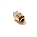 RS PRO, jack Cable Mount UHF Connector, 50Ω, Solder Termination, Straight Body