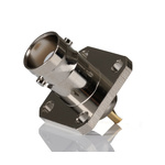 RS PRO, jack Panel Mount BNC Connector, 50Ω, Solder Termination, Straight Body