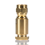 RS PRO, Plug Cable Mount SMC Connector, 50Ω, Clamp Termination, Straight Body