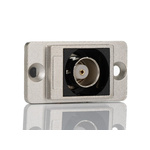 RS PRO, jack Panel Mount BNC Connector, 50Ω, Cable Termination, Straight Body