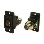 RS PRO, jack Panel Mount BNC Connector, 75Ω, Cable Termination, Straight Body