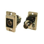RS PRO, jack Panel Mount BNC Connector, 75Ω, Cable Termination, Straight Body