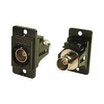 RS PRO, jack Panel Mount BNC Connector, 75Ω, Cable Termination, Straight Body