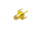 RS PRO, Plug PCB SMB Connector, 50Ω, Solder Termination, Straight Body