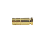 RS PRO, jack Cable Mount SMB Connector, 50Ω, Clamp Termination, Straight Body