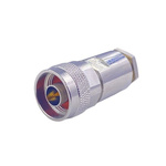 RS PRO, Plug Cable Mount N Connector, 50Ω, Clamp Termination, Straight Body