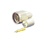 RS PRO, Plug Cable Mount N Connector, 50Ω, Crimp Termination, Straight Body