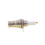 RS PRO, Plug Panel Mount SHV Connector, Solder Termination, Straight Body