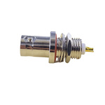 RS PRO, jack Panel Mount BNC Connector, 50Ω, Solder Termination, Straight Body