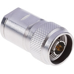 Radiall, Plug Cable Mount N Connector, 50Ω, Clamp Termination, Straight Body