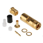 Radiall, Plug Cable Mount SMB Connector, 50Ω, Clamp Termination, Straight Body