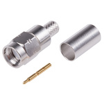 Radiall, Plug Cable Mount SMA Connector, 50Ω, Crimp Termination, Straight Body