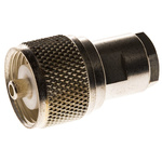 TE Connectivity, Plug Cable Mount UHF Connector, Solder Termination, Straight Body