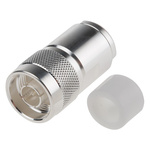 TE Connectivity, Plug Cable Mount N Connector, 50Ω, Solder Termination, Straight Body