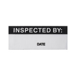 RS PRO Adhesive Pre-Printed Adhesive Label-Inspected By-. Quantity: 140