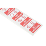 RS PRO Adhesive Pre-Printed Adhesive Label-Do Not Use-. Quantity: 50
