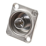 Neutrik, jack Panel Mount BNC Connector, 75Ω, Solder Termination, Straight Body