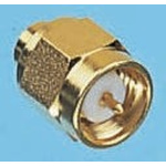 TE Connectivity, Plug Cable Mount SMA Connector, 50Ω, Crimp Termination, Straight Body