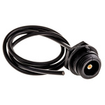 Bulgin, jack Panel Mount SMB Connector, Pre-Wired Termination