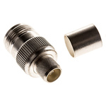 TE Connectivity, jack Cable Mount N Connector, 50Ω, Crimp Termination, Straight Body