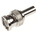 Amphenol, Plug Cable Mount BNC Connector, 50Ω, Crimp Termination, Straight Body