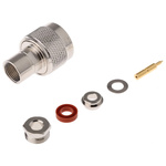 Amphenol, Plug Cable Mount N Connector, 50Ω, Solder Termination, Straight Body