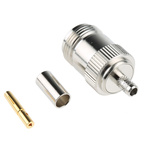 Amphenol, jack Cable Mount N Connector, 50Ω, Crimp Termination, Straight Body