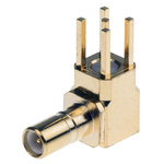 RS PRO, jack PCB Mount SSMB Connector, 50Ω, Right Angle Body