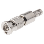 Amphenol RF HD-BNC Series, Plug Cable Mount HD-BNC Connector, 75Ω, Crimp Termination, Straight Body