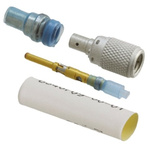 TE Connectivity, Plug Cable Mount Triax Connector, Solder Termination, Straight Body