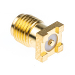 Molex SMA Series, jack Surface Mount SMA Connector, 50Ω, Solder Termination, Straight Body