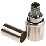 Telegartner, Plug Cable Mount 1.6/5.6 Connector, 75Ω, Crimp Termination, Straight Body