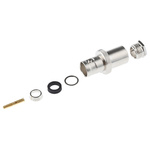 Telegartner, jack Cable Mount BNC Connector, 75Ω, Clamp Termination, Straight Body