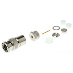 Telegartner, Plug Cable Mount BNC Connector, 75Ω, Clamp Termination, Straight Body