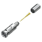 Samtec HD-BNC Series, Plug Cable Mount BNC Connector, 75Ω, Crimp Termination, Straight Body