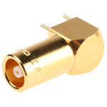 Lemo 00 S Series, jack Through Hole NIM-CAMAC CD/N 549 Connector, 50Ω, Solder Termination, Right Angle Body