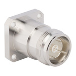 Molex 73162 Series, jack Panel Mount 4.3-10 Connector, 50Ω, Crimp Termination, Straight Body