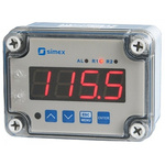 Simex SRT-N118-XA 24VDC , Digital Digital Panel Multi-Function Meter for Temperature, 80mm x 110mm