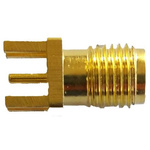 RF Solutions CON Series, jack SMA Connector, Solder Termination, Straight Body