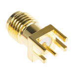 RF Solutions CON Series, jack SMA Connector, Solder Termination, Straight Body