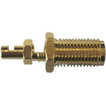 RF Solutions CON Series, jack Panel Mount SMA Connector, 50Ω, Solder Termination, Straight Body
