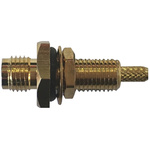 RF Solutions CON Series, jack Panel Mount SMA Connector, 50Ω, Crimp Termination, Straight Body